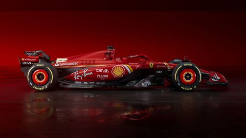Novo carro da Ferrari para 2024