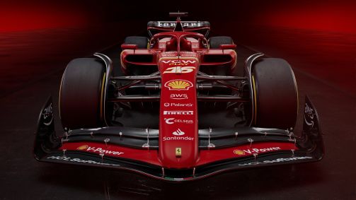 Novo carro da Ferrari para 2024