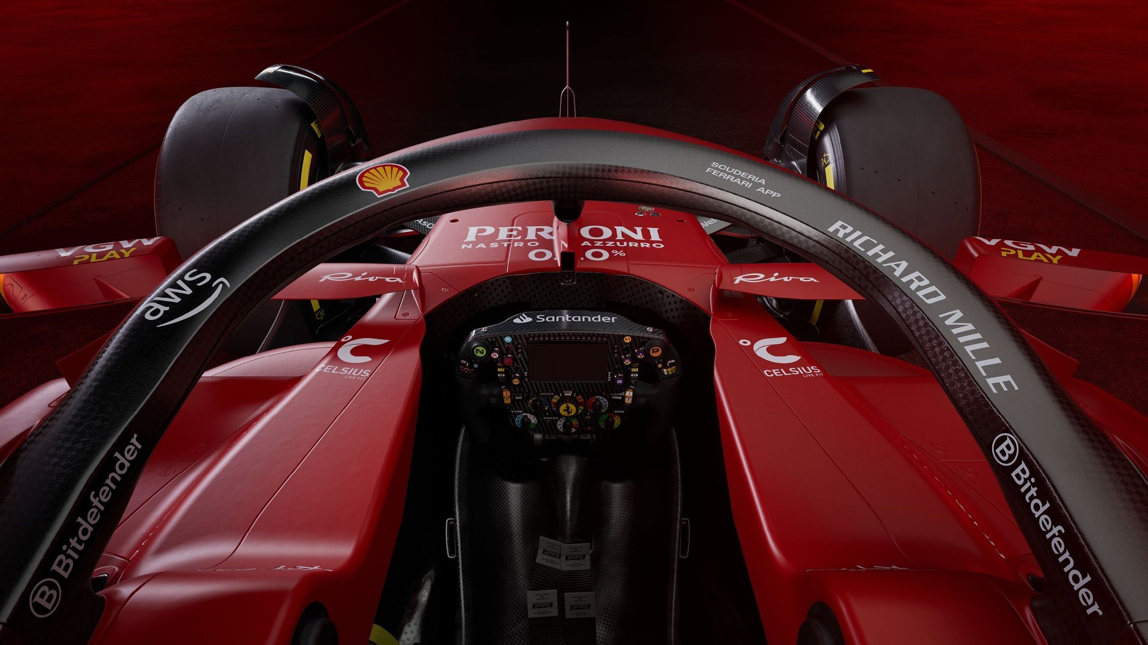 Novo carro da Ferrari para 2024