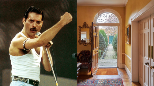 Casa em que o vocalista do Queen morou por 11 anos está à venda