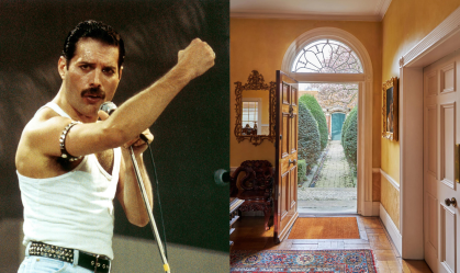 Casa de Freddie Mercury em Londres vai a leilão