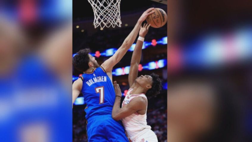 Chet Holmgren, ala-pivô do Thunder / @okcthunder