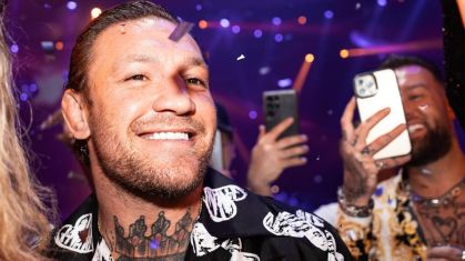 Conor McGregor em festa em Dubai