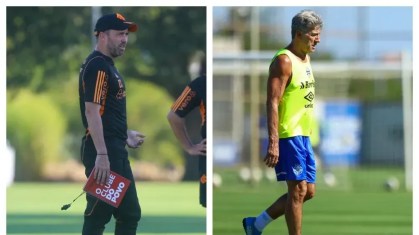 Coudet e Renato finalizaram as preparações para o clássico Gre-Nal 441