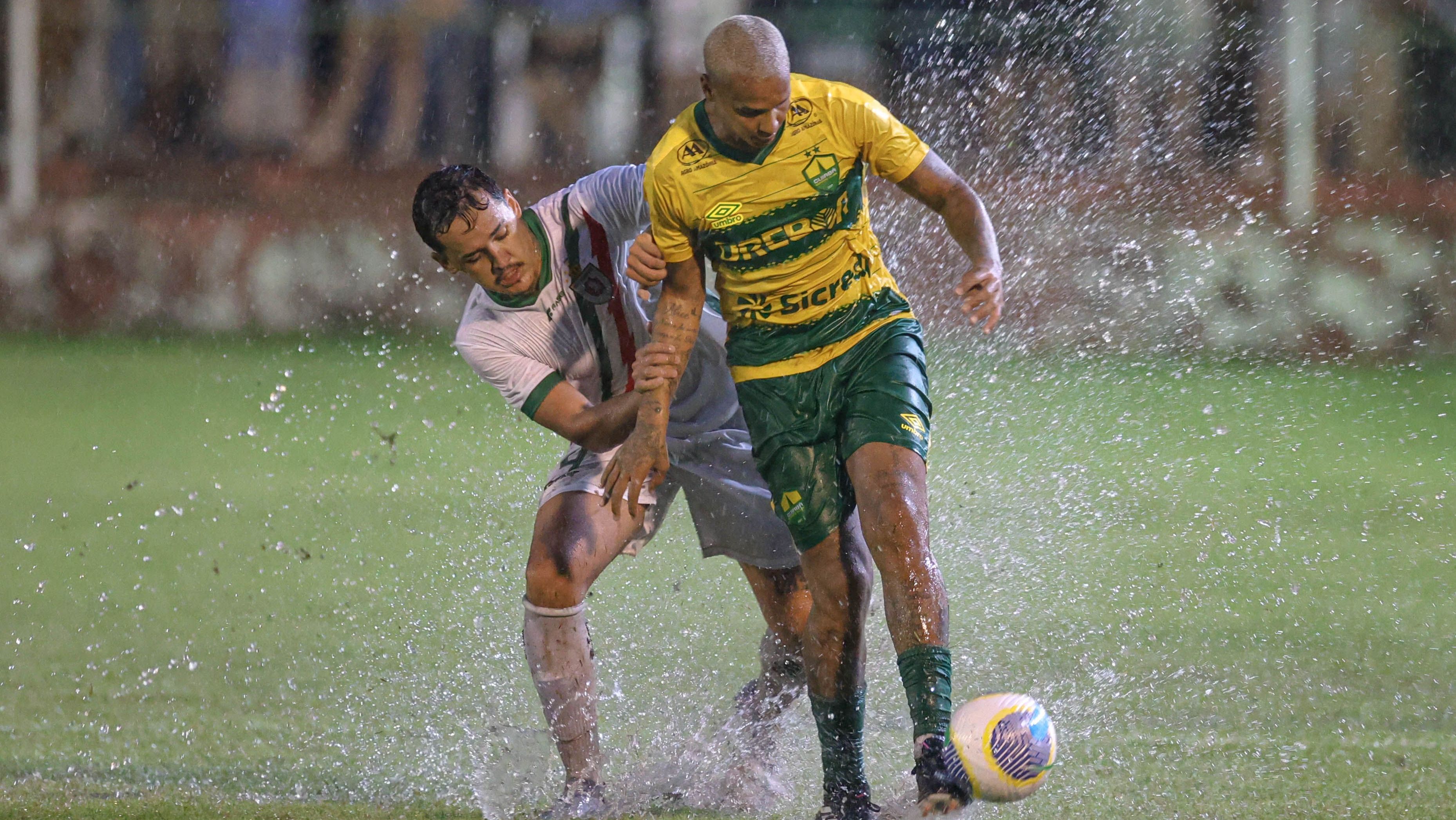 Cuiabá enfrentou novamente a chuva durante partida da Copa do Brasil
