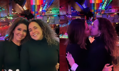 Daniela Mercury e esposa vão ao bar que originou luta por direitos LGBTQIA+