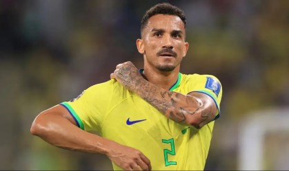 Danilo pela Seleção