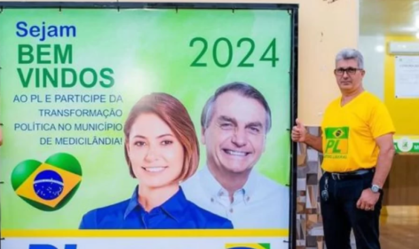 Imagem de destaque do post: Condenado pelo assassinato de Chico Mendes assume o comando do PL em cidade do Pará