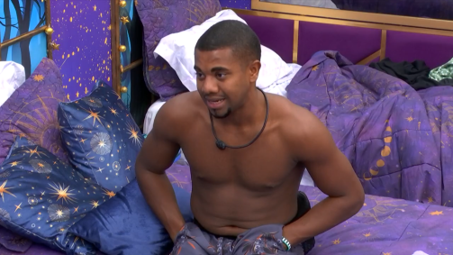 Davi conversa com Isabelle após eliminação de Rodriguinho no BBB 24
