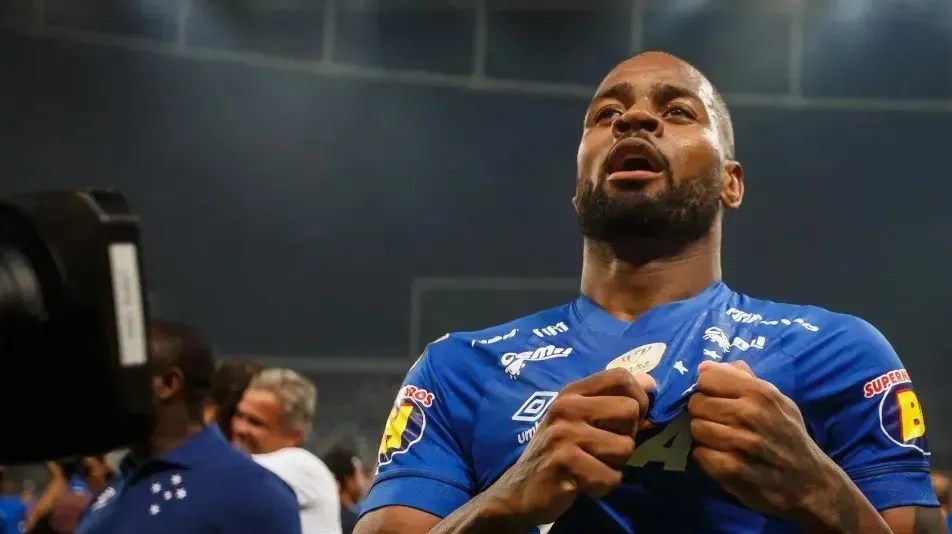 Dedé nos tempos do Cruzeiro
