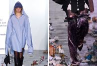 Convidados atiram lixo em modelos da marca Avavav em Milão; assista