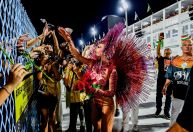 Carnaval 2024: veja fotos dos famosos no Desfile das Campeãs no Rio e em SP