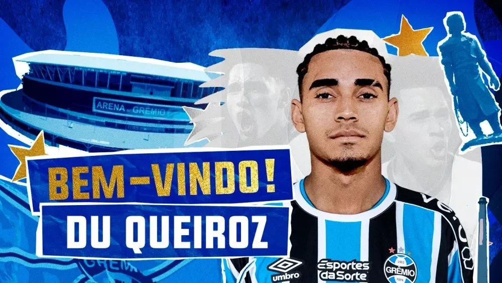 Du Queiroz é mais um reforço do Grêmio