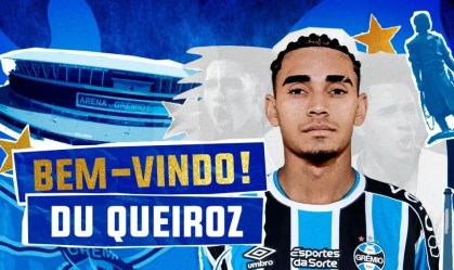 Du Queiroz é mais um reforço do Grêmio