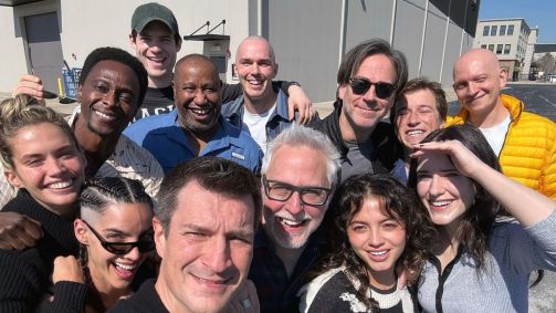 Elenco de "Superman: Legacy" reunido