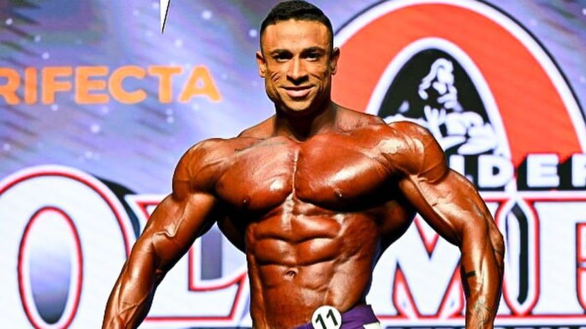 Emmanuel Costa participou do Mr. Olympia em 2023 • Reprodução/Instagram