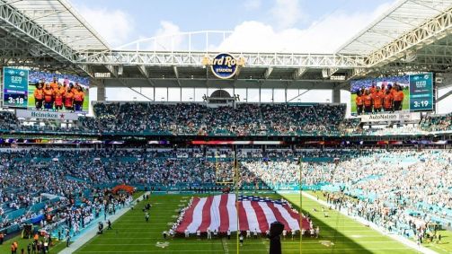 Estádio Hard Rock Stadium, em Miami, vai sediar a final da Copa América 2024