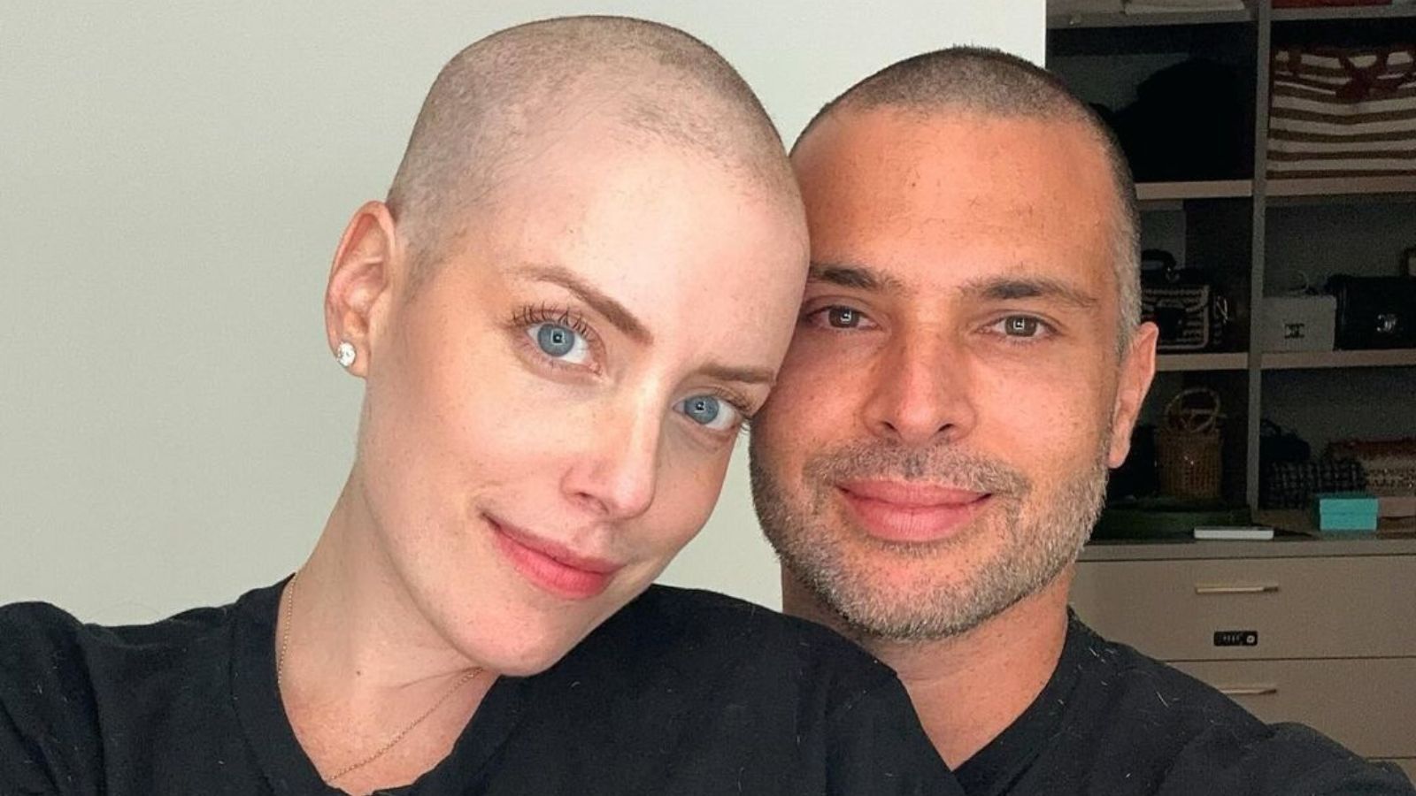 Fabiana Justus e o marido Bruno Levi