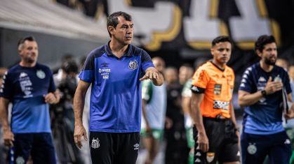 Fábio Carille, técnico do Santos