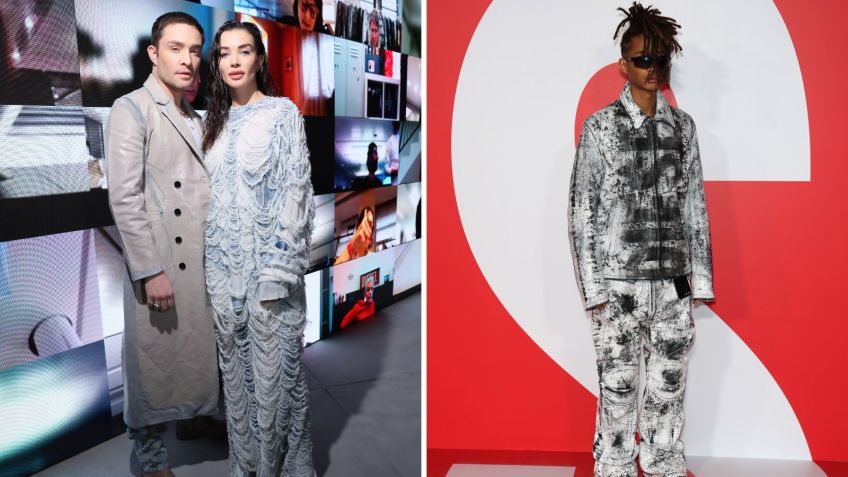 Ed Westwick, Amy Jackson e Jaden Smith / Victor Boyko/Vittorio Zunino Celotto/Getty Images