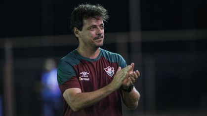 Fernando Diniz durante Fluminense x Bangu pelo Carioca
