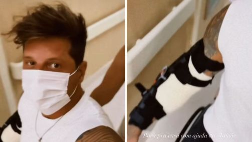 Fernando Fernandes receba alta médica