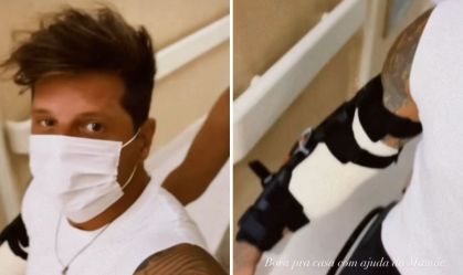 Fernando Fernandes receba alta médica