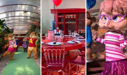 Filhas de Ivete Sangalo celebram seis anos com festa temática