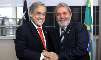 "Surpreso e triste", diz Lula sobre morte "tão abrupta" de Sebastián Piñera