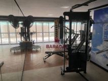 Academia no edifício Giovannina Sarane Galavotti, em Praia Grande (SP)