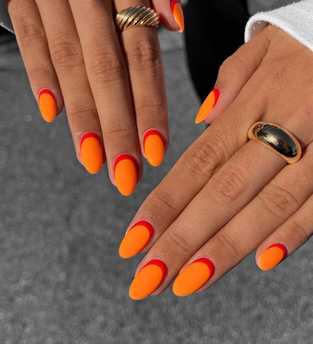 Francesinha invertida para o Carnaval / Reprodução/Peachi Nails