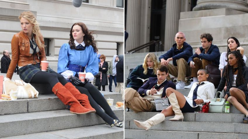 O reboot de "Gossip Girl" foi cancelado após duas temporadas / Montagem CNN/Divulgação