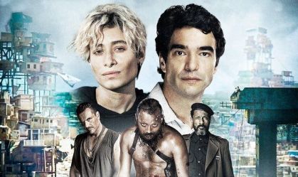"Grande Sertão": filme ganha pôster com Caio Blat e Luisa Arraes