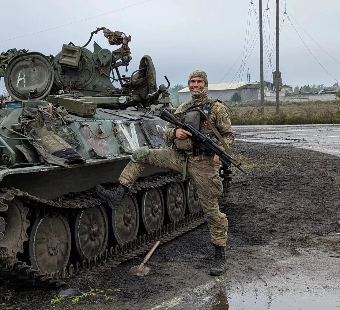 Vitalii juntou-se às Forças Armadas Ucranianas no início da invasão em grande escala e foi imediatamente destacado para um ponto crítico na região de Donetsk / Natalia Kyrkach-Antonenko/Arquivo Pessoal
