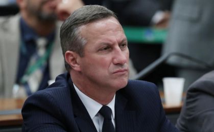 O deputado federal Ubiratan Sanderson (PL-RS) durante sessão de comissão na Câmara