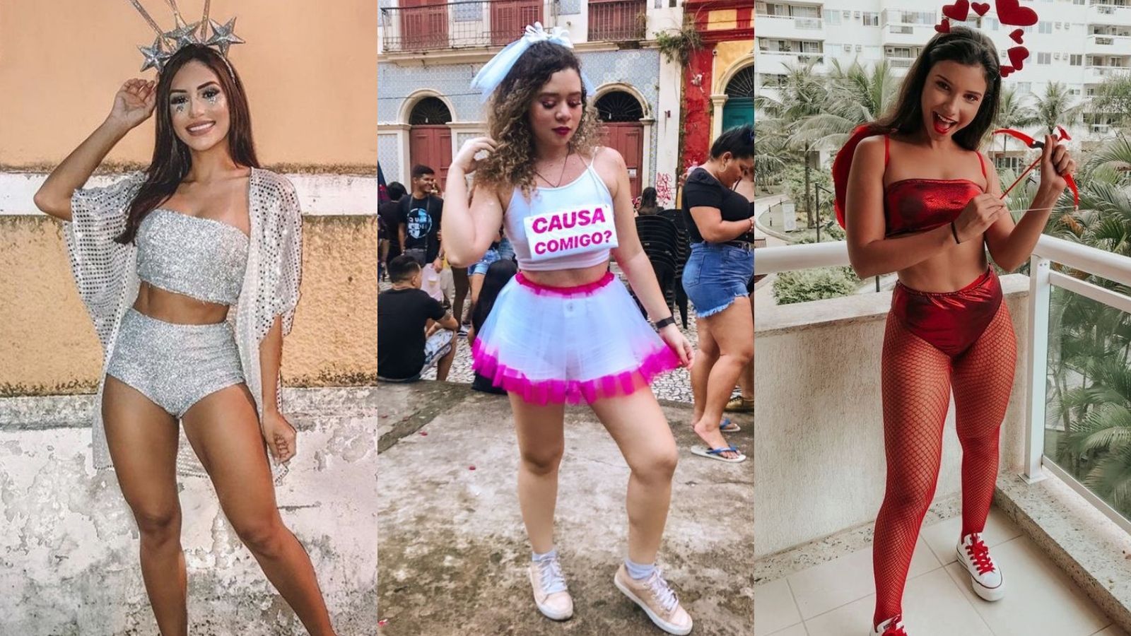 Inspirações de fantasias de Carnaval para o signo de câncer. / Reprodução/Pinterest