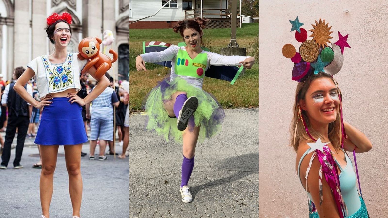 Inspirações de fantasias de Carnaval para o signo de aquário. / Reprodução/Pinterest