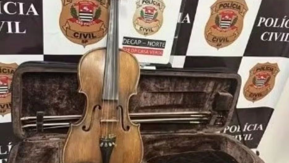 Violino furtado vale R$ 200 mil