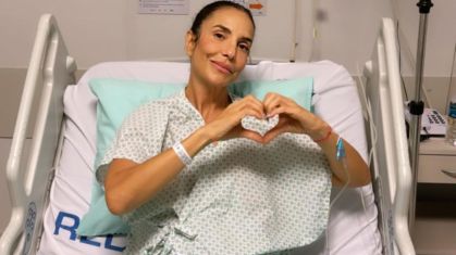 Ivete Sangalo é internada com pneumonia