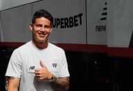 São Paulo relaciona James Rodríguez pela primeira vez em 2024