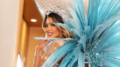 Janaína Prazeres foi eleita "a mulher perfeita" pela Playboy da Noruega.
