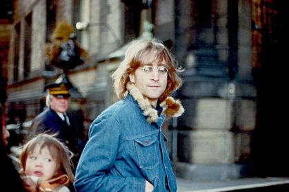 John Lennon em Nova York em 1977