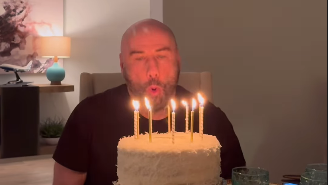 john travolta aniversario