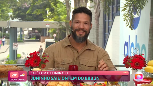 Juninho foi o sétimo eliminado do BBB 24