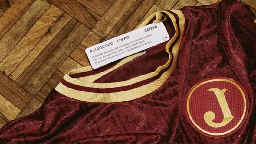 Consul aposta em "patrocínio limpo" na camisa de 100 anos do Juventus / Divulgação/Cônsul
