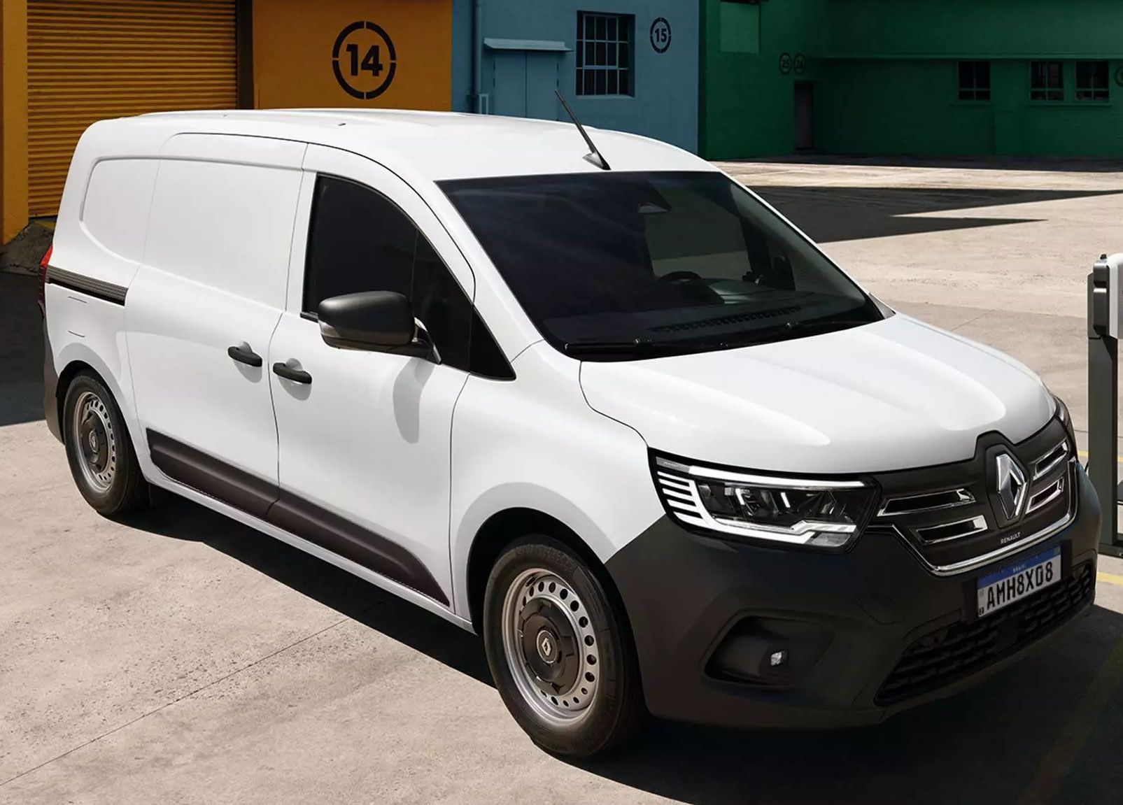 Renault Kangoo E-Tech é furgão de carga elétrico da marca francesa / Divulgação/Renault
