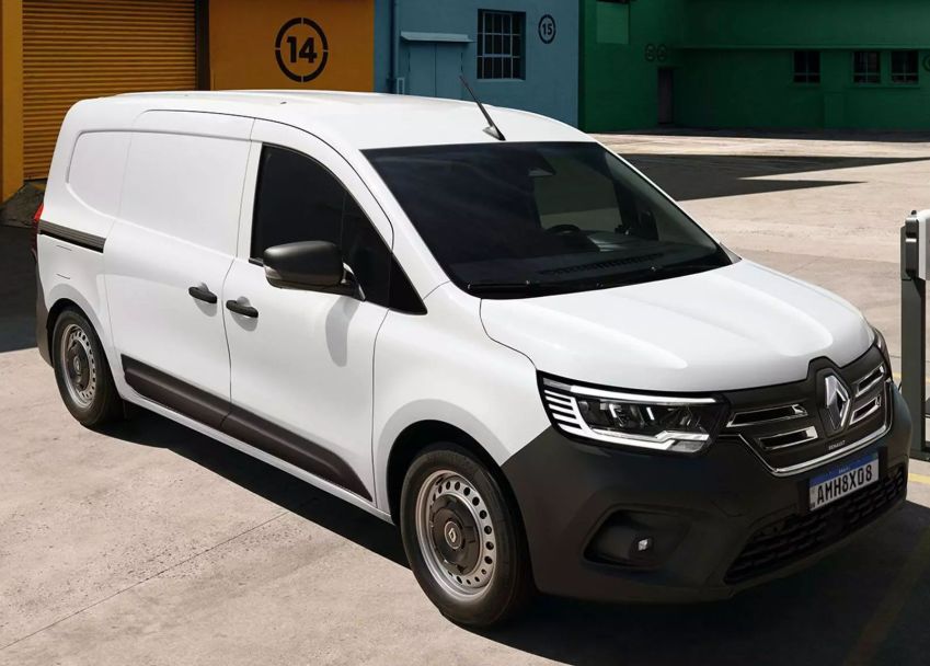 Renault Kangoo E-Tech é furgão de carga elétrico da marca francesa / Divulgação/Renault