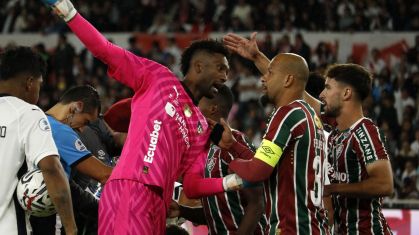 Lance de LDU 1 x 0 Fluminense pela Recopa