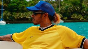 Lewis Hamilton em Trancoso