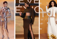 Enquete: qual o melhor look de Zendaya na première de "Duna: Parte 2"?